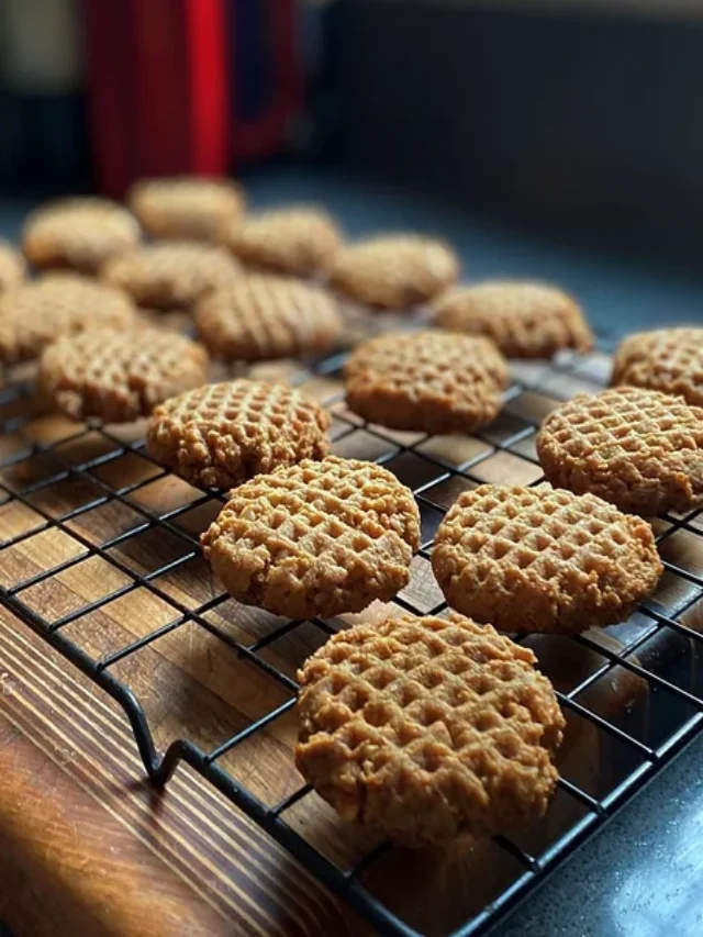 biscoitos clássicos de manteiga de amendoim