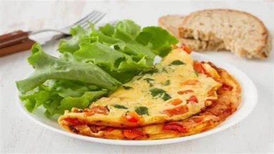 Como fazer um omelete de berinjela simples e perfeito para seu almoço