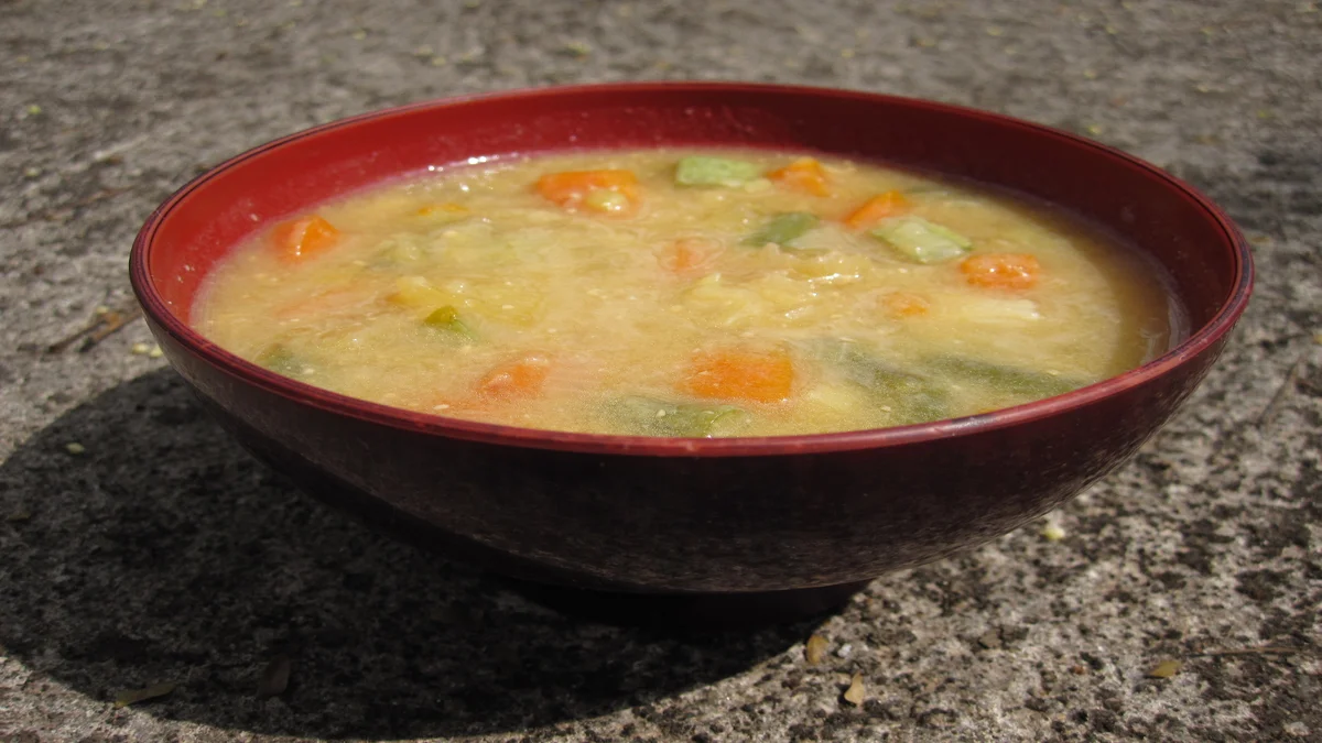 Sopa cremosa de legumes igualzinho de restaurante que você foi