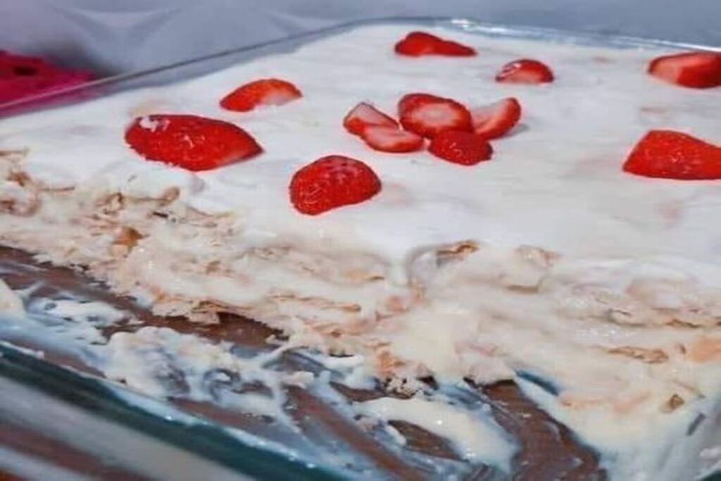 Receita de Torta de bolacha