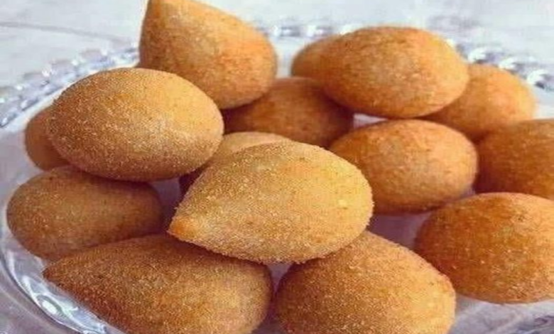 Coxinha de Mandioca com Carne Moída