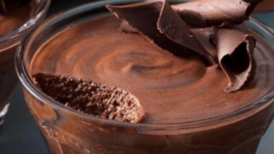 Mousse de chocolate