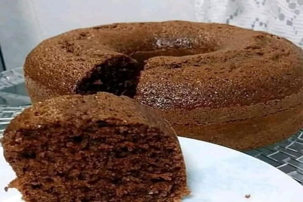 Bolo de chocolate de liquidificador