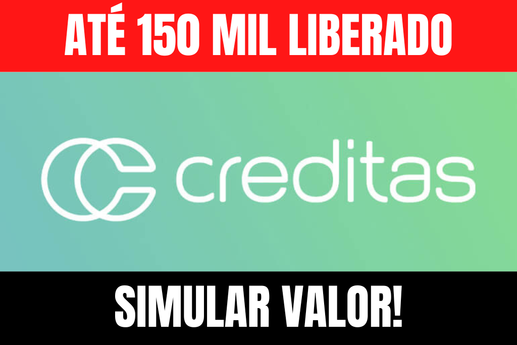 Empréstimo Online na Creditas, até 150.000 liberado