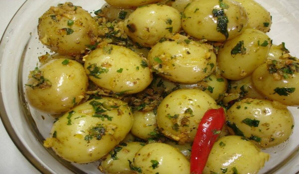 Salada de batata bolinha