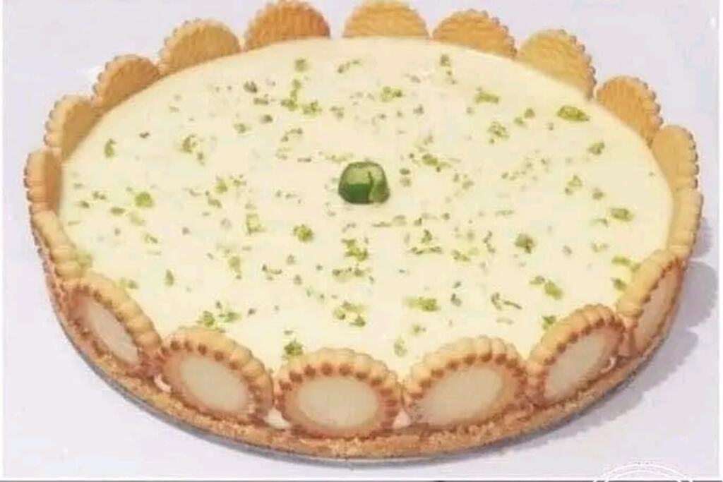 torta de limão com ganache