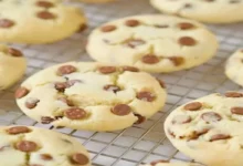 Cookies de leite condensado e chocolate