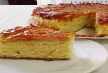 Bolo de Banana Caramelizado