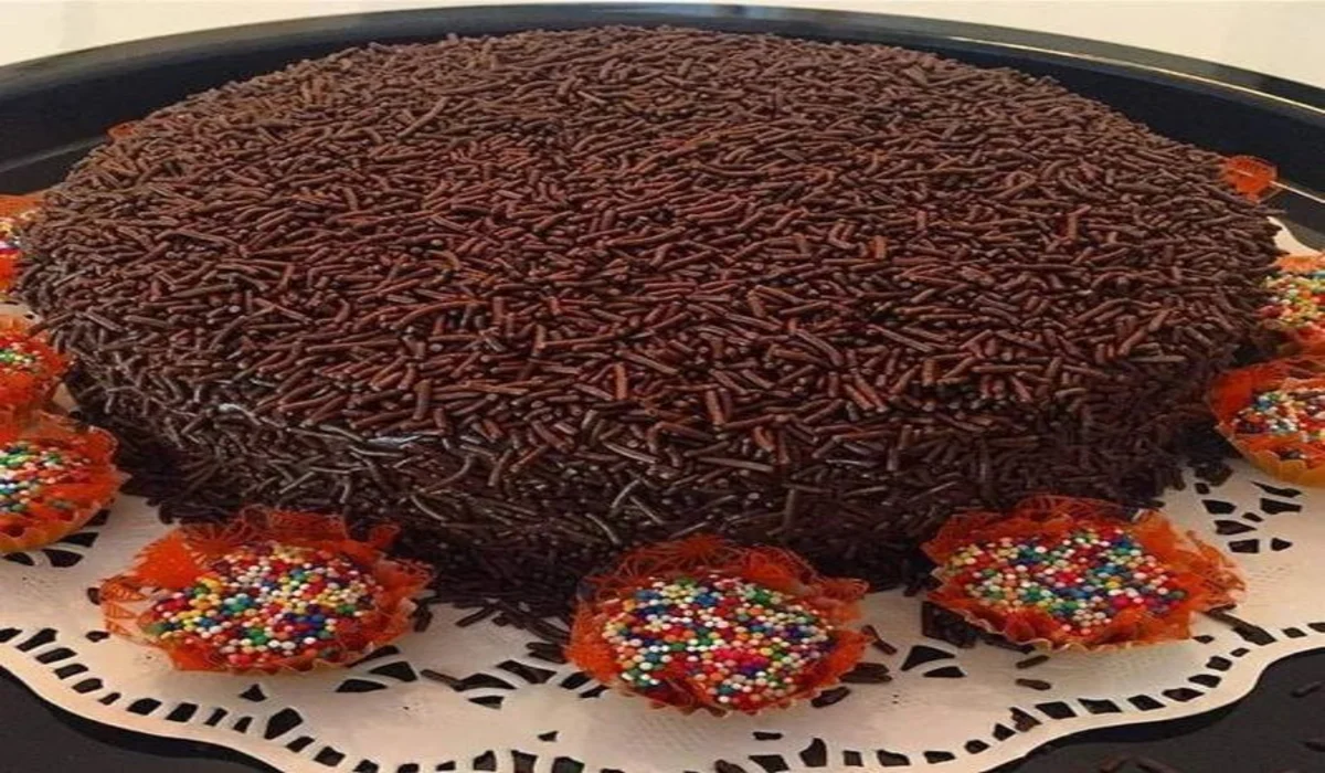 Bolo Molhadinho de Brigadeiro