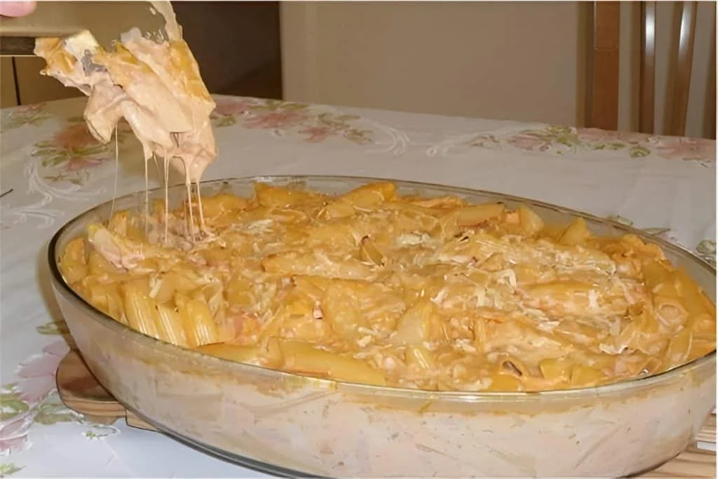 Macarrão de forno cremoso