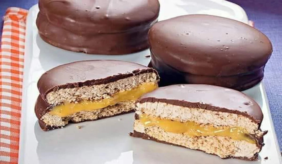 alfajor com doce de leite