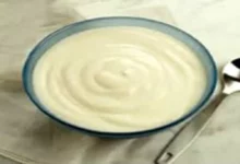 Sobremesa de creme de leite