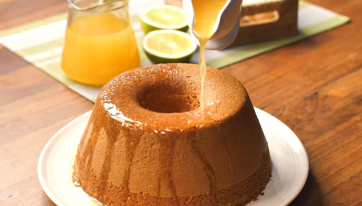 Bolo de laranja de liquidificador