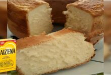 Bolo de maizena com 4 ingredientes