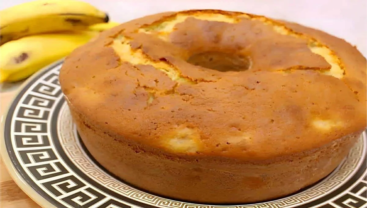 Bolo de banana