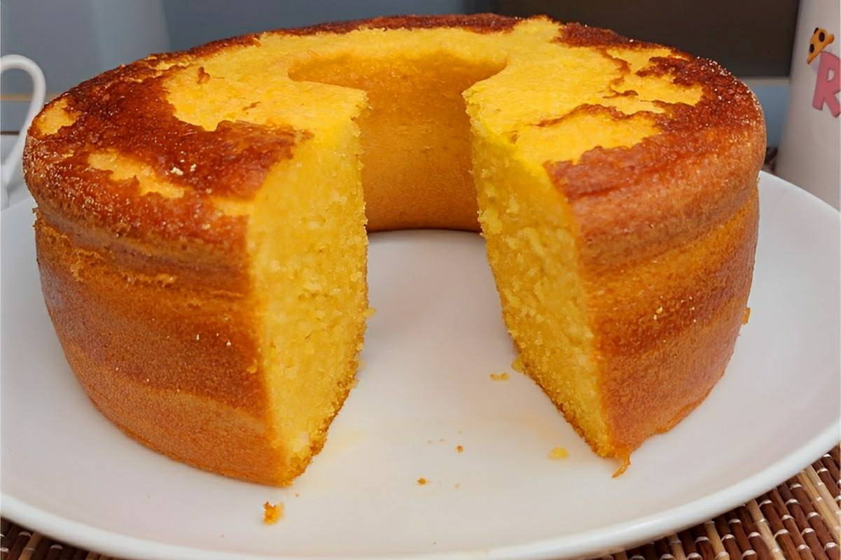 Bolo de milho de latinha