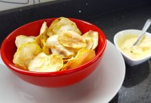 Batata chips crocante diiirce.com.br