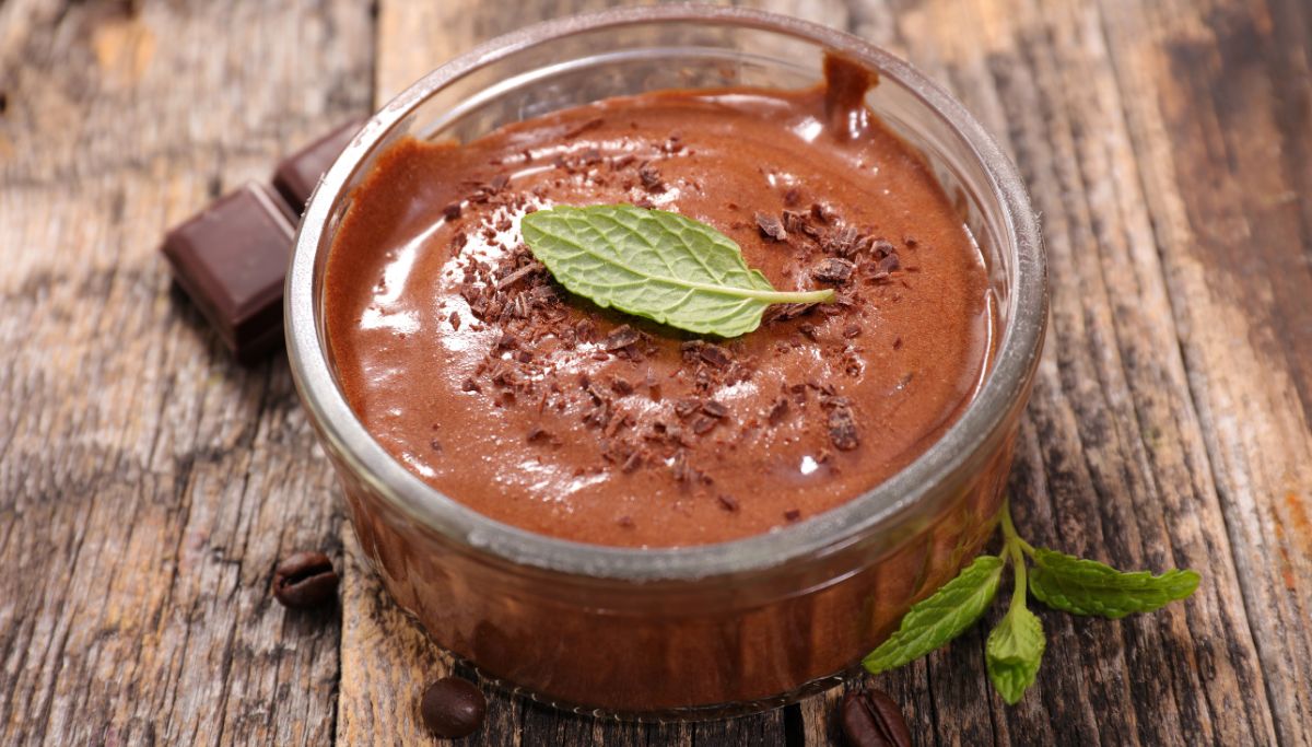 Mousse Low Carb de Chocolate imagem: Canva Pró