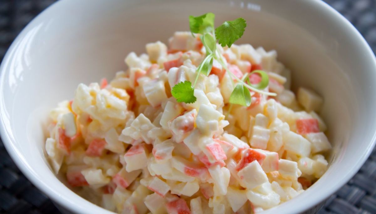 Salada De Maionese Simples Para Churrasco Cremosa e Saborosa