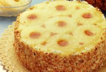 Bolo De Abacaxi Caramelizado