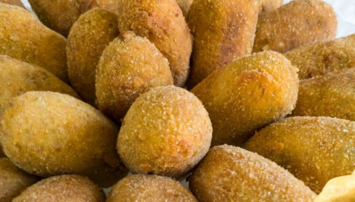 Croquete De Queijo Com Batata