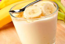 Mousse de Banana no Liquidificador