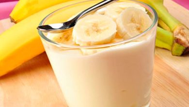 Mousse de Banana no Liquidificador