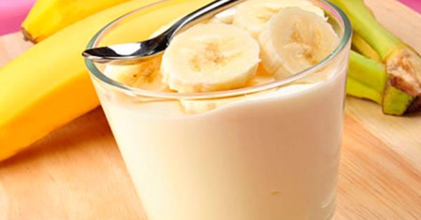 Mousse de Banana no Liquidificador