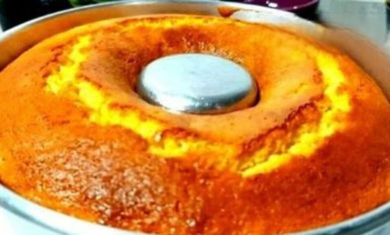 Bolo De Laranja Fofinho Da Vovó