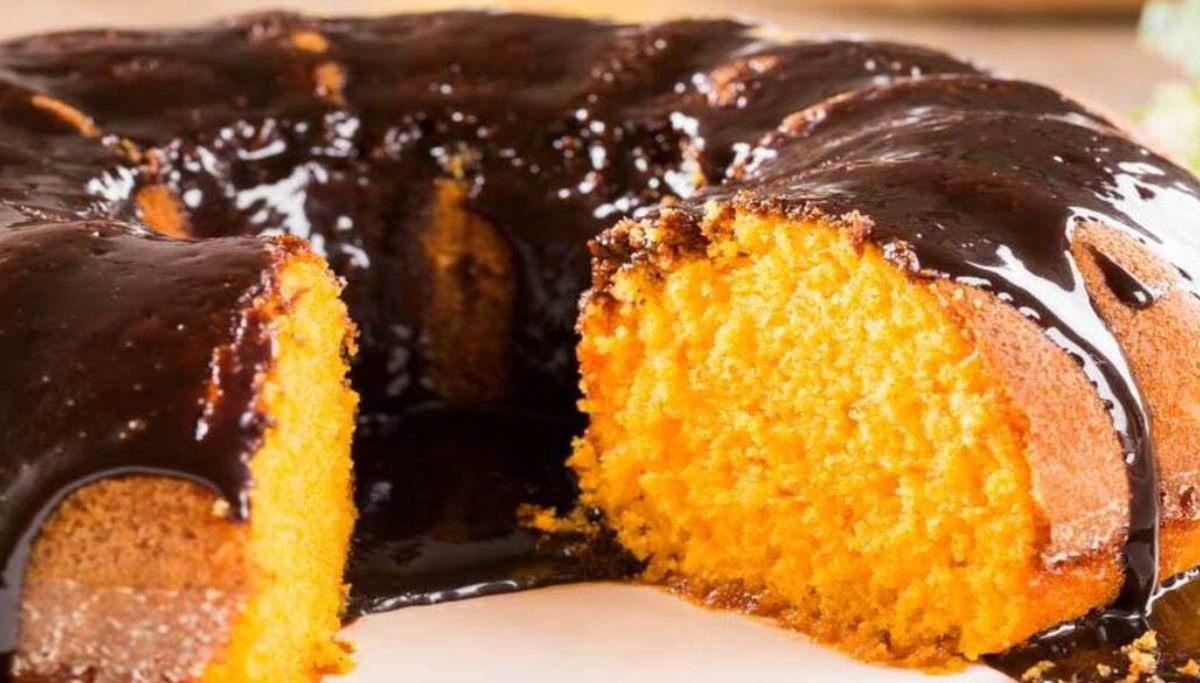 Cobertura de Chocolate para Bolo de Cenoura