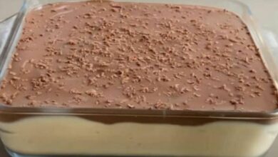 Sobremesa de Mousse de Maracujá