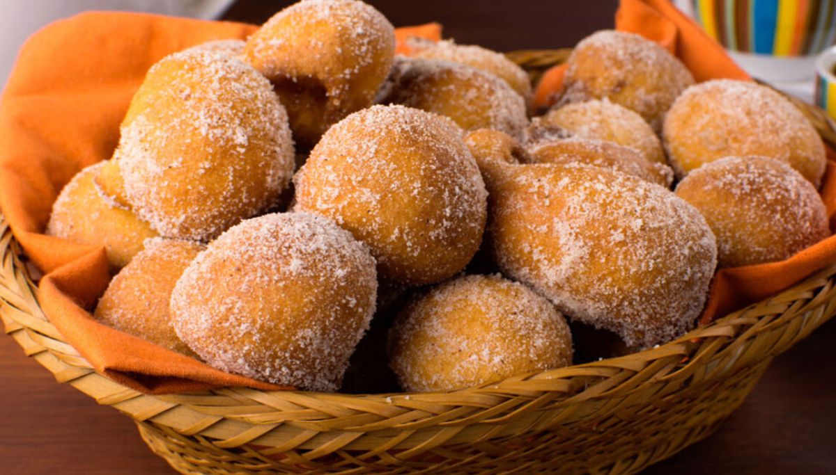 Bolinho de Chuva com Banana