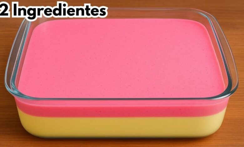 Sobremesa Cremosa em Camadas: Só 2 Ingredientes e Pronta em Minutos
